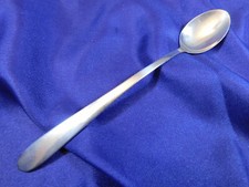 LUNT UNKNOWN PATTERN STERLING SILVER INFANT FEEDING SPOON - GOOD CONDITION