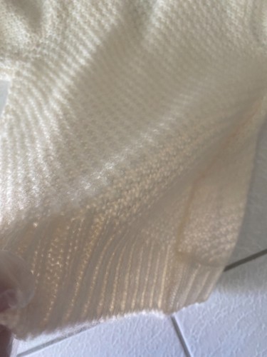 $44 GAP Toddler Girl Off White Knit Mohair Wool Acrylic Cardigan Size 3 NEW Tag - Picture 12 of 12