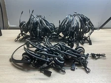 29 Plantronics HW710 Encore Headsets w / 29 M22 Vista Amplifiers & Cords!JUA908