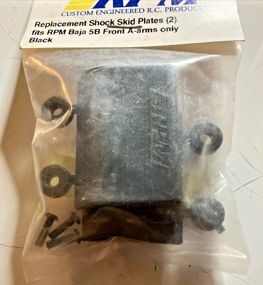 82162 RPM Replacement Lower Shock Skid Plate BAJA 5B/5T - Image 3 of 4