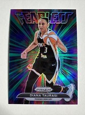 2022 Panini Prizm WNBA Fearless Green Prizm #7 Diana Taurasi Phoenix Mercury