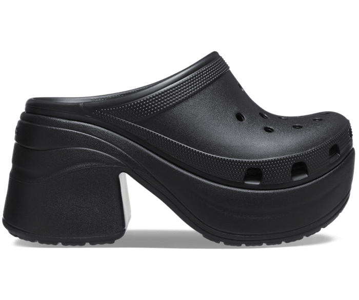 CROCS Black Platform Studded Heel‎ Siren Clogs Crocs Women main image 3