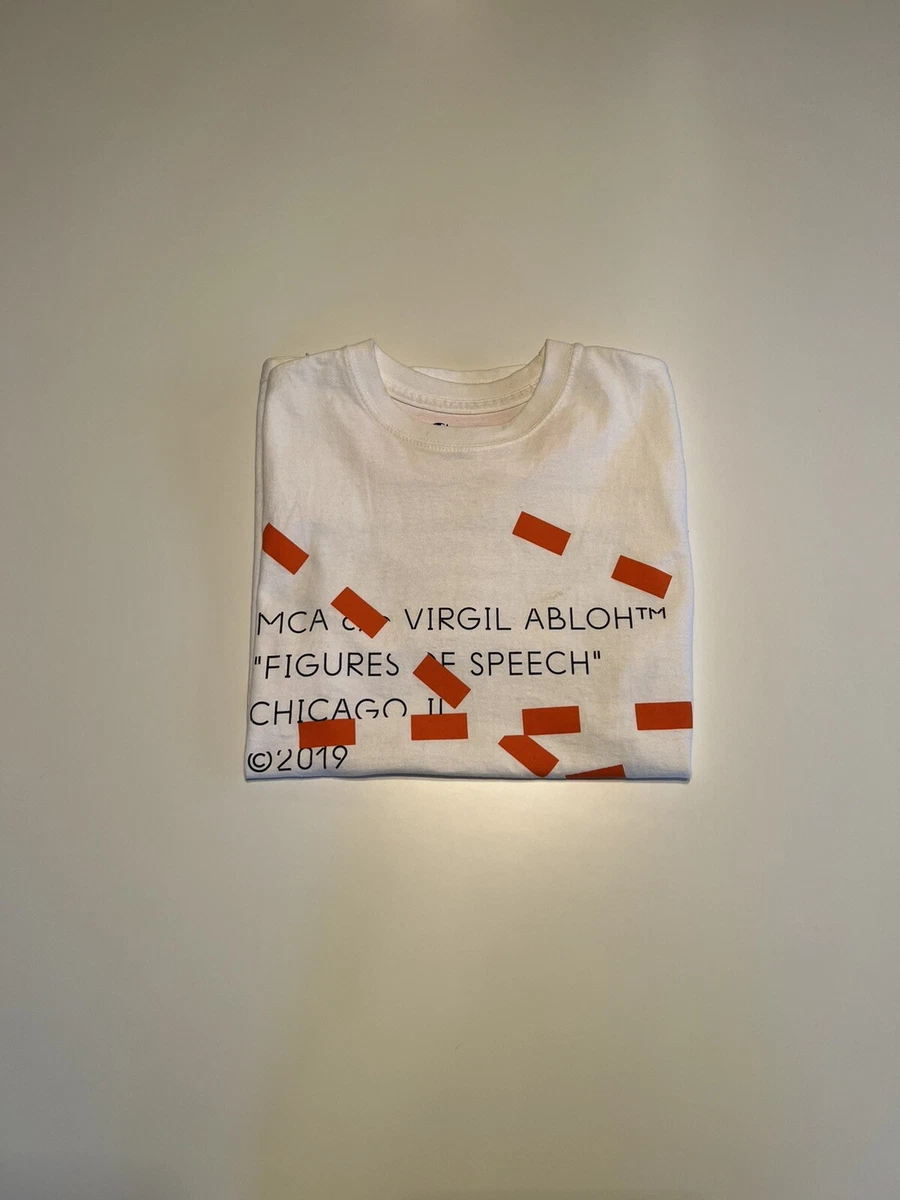 Virgil Abloh MCA Figures of Speech Lines Tee