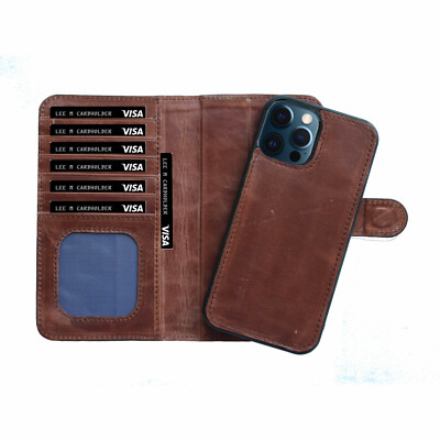 iphone 12 Pro Max Hülle Echtleder