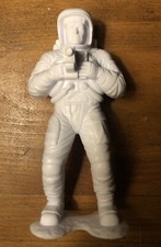 Vtg Louis Marx Astronaut White 5.5" Plastic Toy Figure W/ Camera 1970 Free Ship