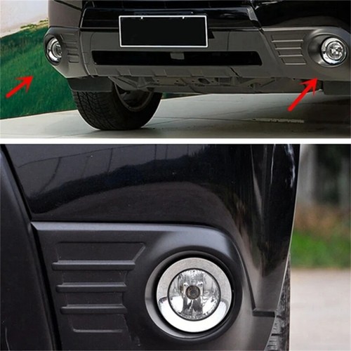 1 Pair Front Fog Light Rings Cover Caps Trim for Forester 2009-2013 57731SC000 - Picture 2 of 8