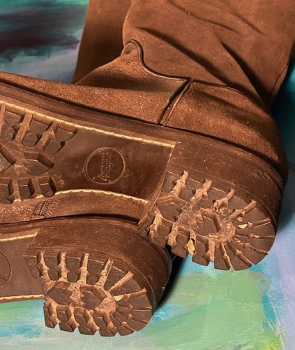 RARE Stunning DONALD PLINER Suede Riding Boots ITALY 8.5N Exclnt Cond – $$$$ New - Picture 19 of 21