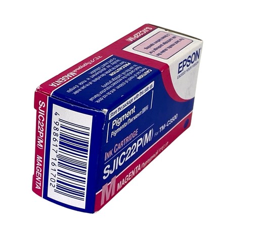 Genuine Epson Ink Cartridge SJIC22P(M) (Magenta) for TM-C3500 New - Picture 4 of 8