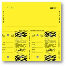 Consecu-Tags by Versa Tag Key Tags with Rings - Choose Your Color CUSTOM NUMBERS