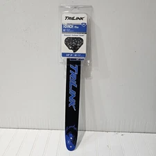 New 18" TRILINK CHAINSAW Guide BAR +Chain Bundle 18 INCH BLACK NEW S62 3/8" LP