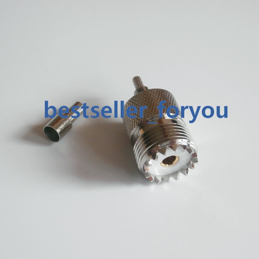 10 Pz SMA Maschio Spina E Femmina Jack Paratia Crimp RG316 - Foto 11