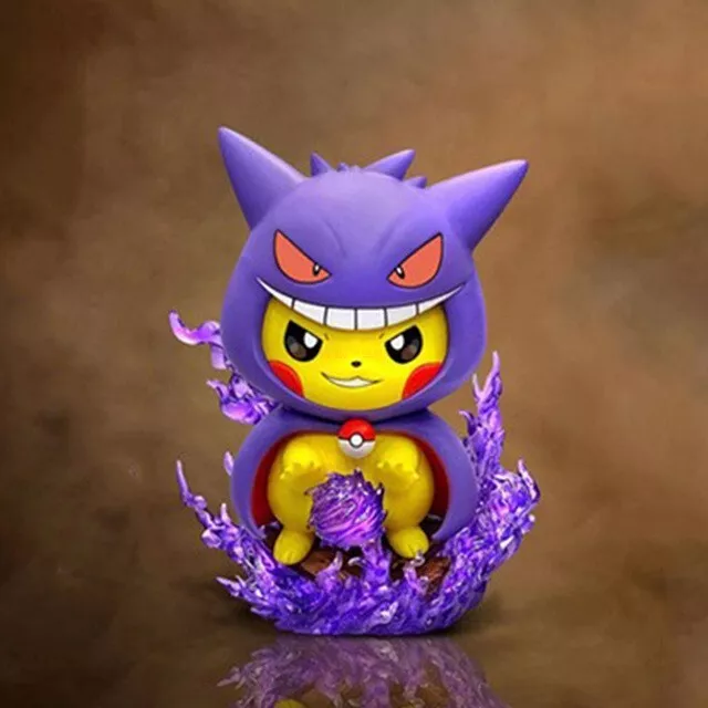 Cartoon Pokemon Gengar PVC Action Figure Toys Gengar Pokemon Anime