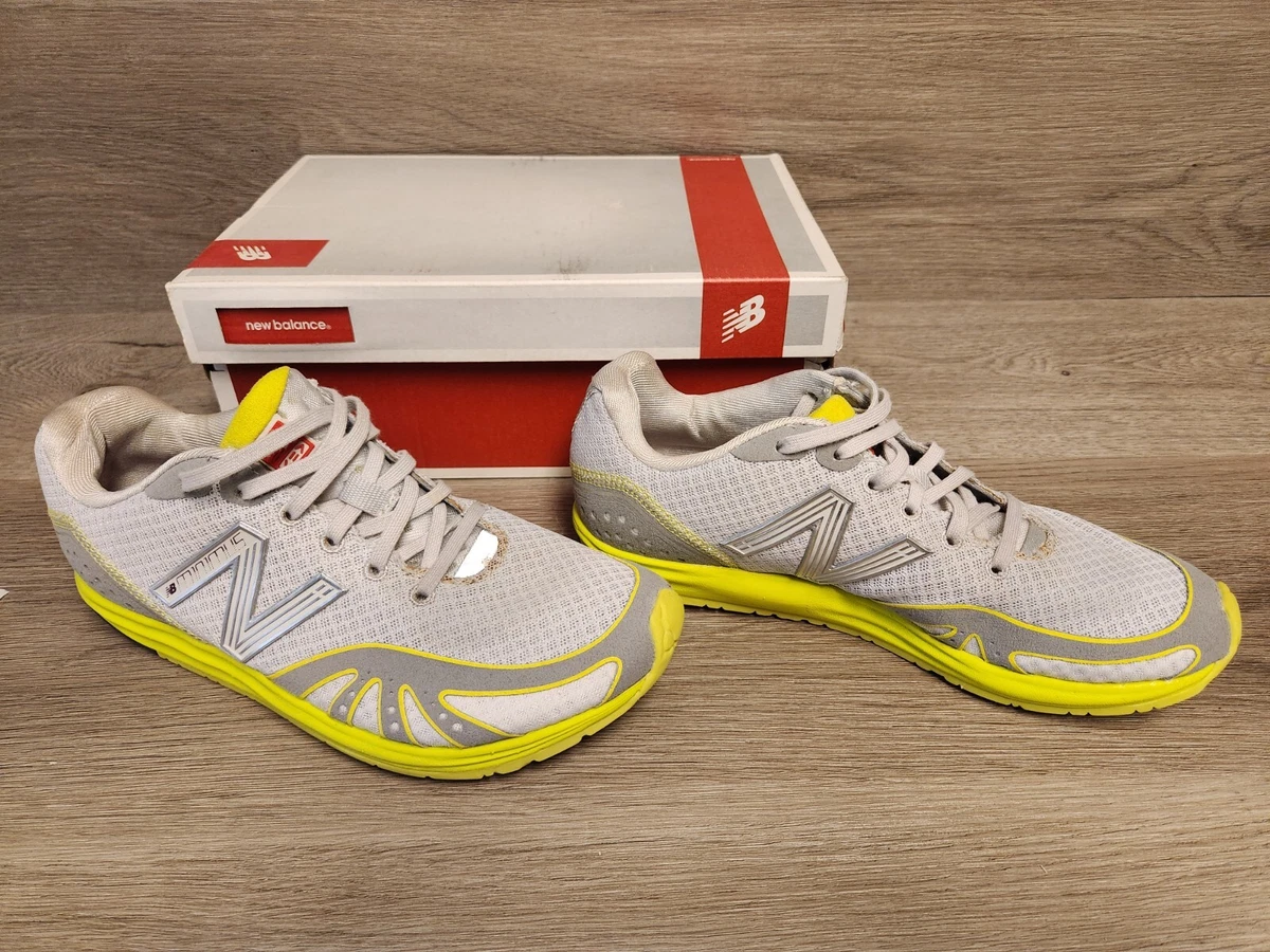 New Balance Minimus Barefoot Run US 6 EU 36 1 2 WR10GY WHITE SILVER GREY YELLOW