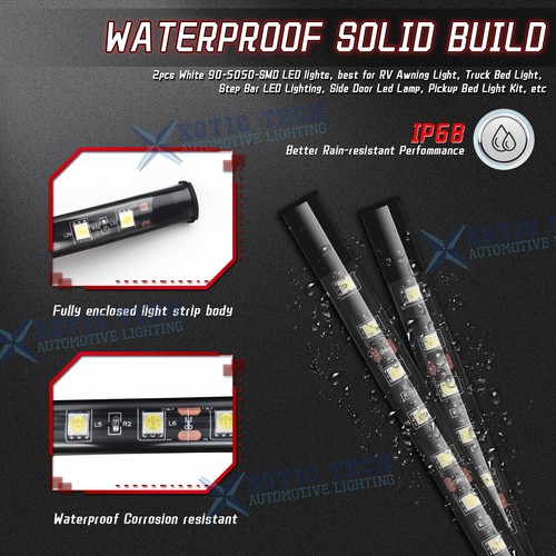 Kit de tiras de luz LED para camión plataforma de carga de trabajo de 60" para Ford F150 serie F - Imagen 4 de 12