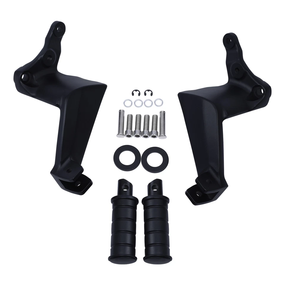 Par de clavijas de reposapiés de pasajero trasero izquierdo derecho aptas para Victory Vegas Foto 4 de 4