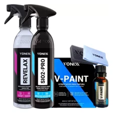 Vonixx Kit, intensifies the shine and color of automotive paint (3 items)