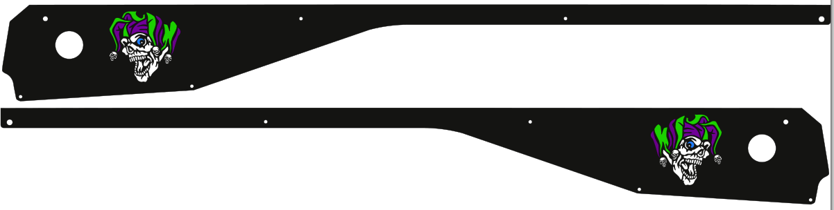 Aerosmith Side Rails Armor Mod for Stern Pinball Machine 0036