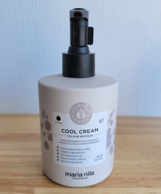 Maria Nila Cool Cream Colour Refresh Masque 10.1 oz 100% Vegan