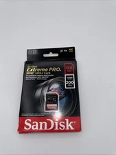 SanDisk Extreme PRO 64GB UHS-I U3 SDXC 200MB/s 4K UHD Video Memory Card