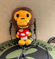 Cute Baby Milo Mario Crossbody Bag Mobile Pouch by A Bathing Ape BAPE - NWT