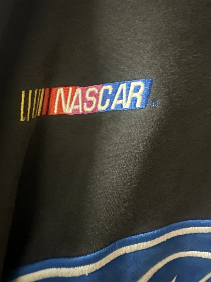 Sudadera vintage Racing Champions Apparel Ford NASCAR Taurus negra y azul XL Foto 4 de 4