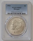 1921 PCGS MS63 MORGAN SILVER DOLLAR PHILADELPHIA MINT SKU 7296.63/43791655
