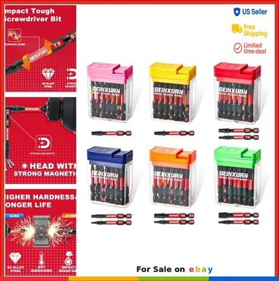 90 Piece Torx Impact Screwdriver Bits Set 2 Inch S2 Steel T7 T8 T9 T10 T15 T20