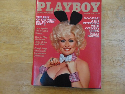 Vintage Playboy Magazine - October 1978 - Dolly Parton