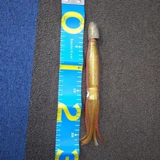 Sea Pine Trolling Lure 8.0 Squid Unused Bait Used Head Big Game Fishing