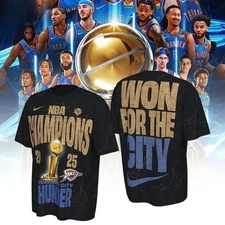 OKC Thunder Champions Won For The City T-Shirt