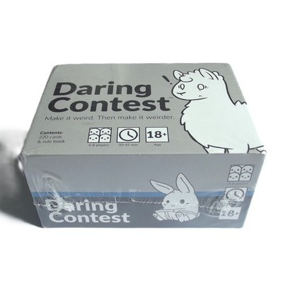 Waghalsiges Gewinnspiel 18+ | Partykartenspiel für Erwachsene | Fun Dare Challenge | NEU