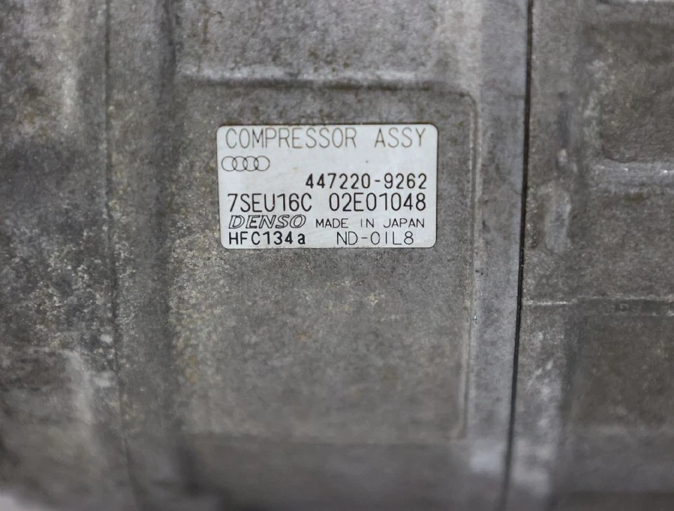 Klimakompressor Audi A8 D3 4472209262 DENSO 3.7 206 KW 280 PS Benzin 06-2003 - Image 4 of 4