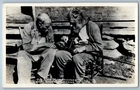 c1940's Old Time Mountaineers Great Smoky Mountains TN Cline RPPC Photo Postcard