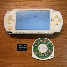 Sony PSP-1000 White Console 4GB Memory Golf Game Used No Battery