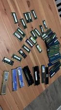 50 pieces of older desktop and laptop ram modules