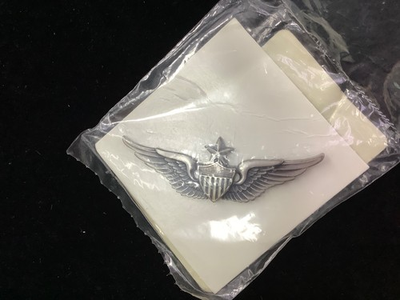 #ad BADGE QUALIFICATION AVIATION SR AVIATOR ARMY NSN:8455011130073 $19.99