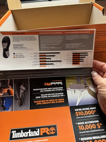 Timberland PRO Radius Shoes Womens Size 5.5M Gray Composite Safety Toe Work - Picture 13 of 14