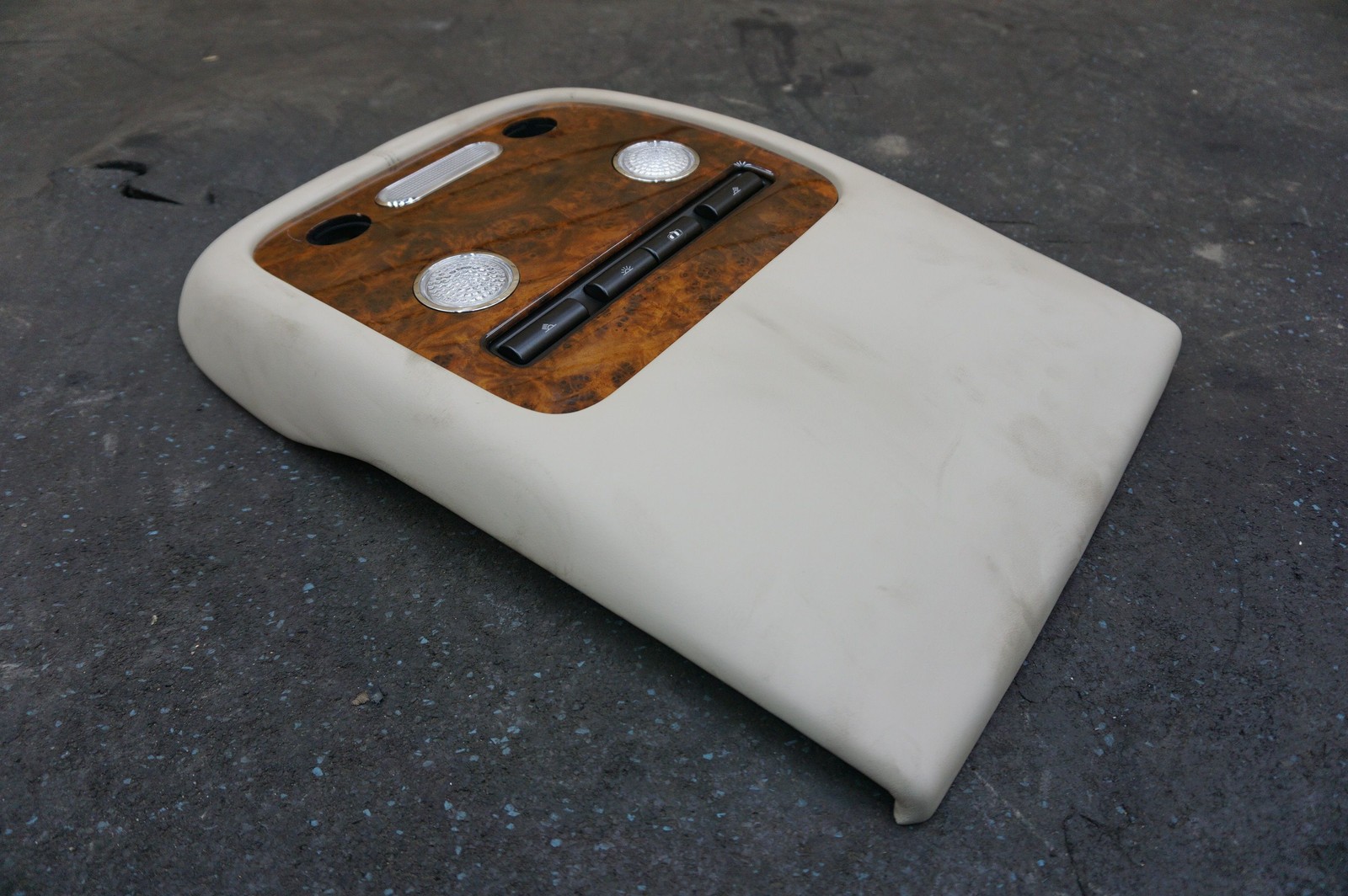Rear Overhead Roof Console Dome Light Switch Wood 3W8868651 OEM Bentley GT 2005