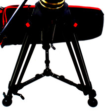 CARTONI 100mm PROFY DA TRIPOD SYSTEM 3 FEET MIDSPREADER SERVICED AWESOME MINT