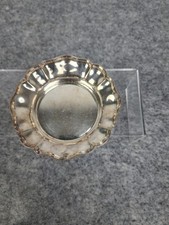 Vintage Antique Banker Ellis sterling silver plated bowl