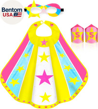 Superhero-Capes for Kids Super Hero Costumes Girls-Boys Toddler Dress up Clothes