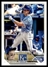 Michael Massey RC 2023 Topps #167 Kansas City Royals 31222 Baseball Card