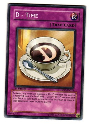 D - Time DP05-EN025 Common Duelist Pack 5: Aster Phoenix Yu-Gi-Oh 1st Edition LP