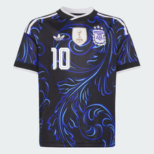 Argentina National Team 26 Adidas Away 10 MESSI Jersey Kids - Adidas KH3938