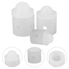 3pcs Leathercraft Bell Form Mold Kit: Nylon Bell Former For Diy