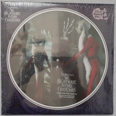 The Nightmare Before Christmas Picture Disc Batman Ed Wood Edward Scissorhands