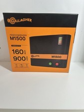 Gallagher M1500 Electric Fence Energizer / Charger G324514 160 miles/900 acres