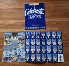 SET OF 2- BUFFALO SABRES 1989-90 CAMPBELLS TEAM PHOTO ALBUM AND CARDS HOUSLEY