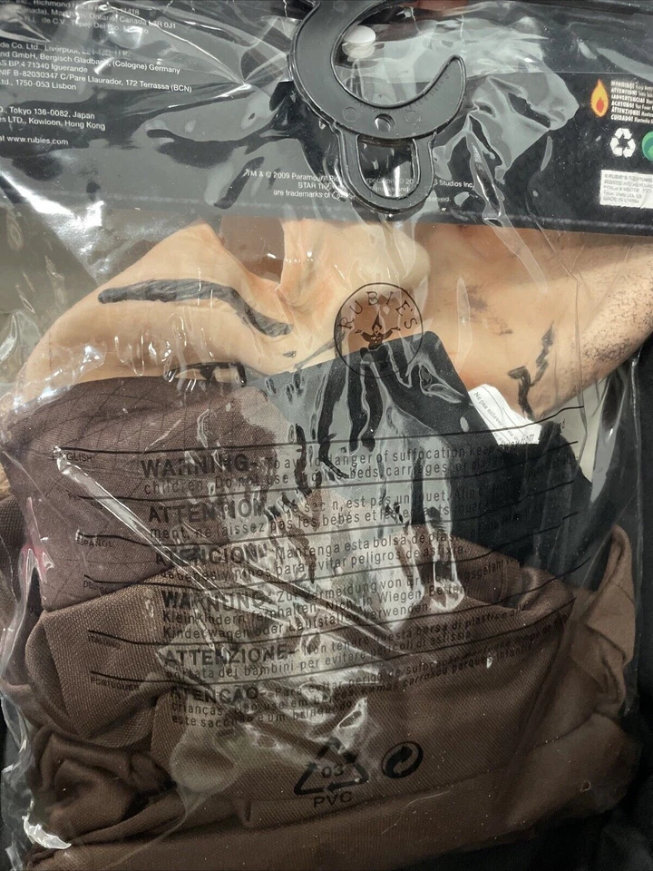 FATO DE HALLOWEEN ADULTO STAR TREK NERO OFICIALMENTE LICENCIADO TAMANHO PADRÃO MASCULINO - Imagem 4 de 4