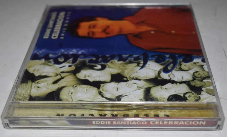 Eddie Santiago - Celebración Epic Duets - CD - 1999 Sony Original - Image 4 of 4